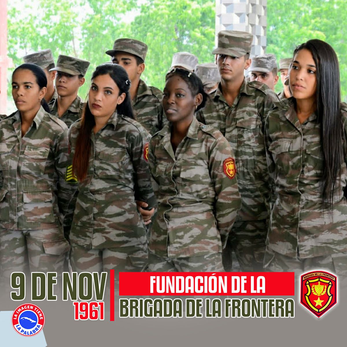 EjtoOccidental's tweet photo. Hoy esta generación revolucionaria,es ejemplo por su dedicación diaria a la defensa, como guardianes de las conquistas del pueblo trabajador y por estar inmersa en la gran batalla que se libra para proteger la Revolución 🇨🇺. #Cuba https://t.co/2enHLpgoeV