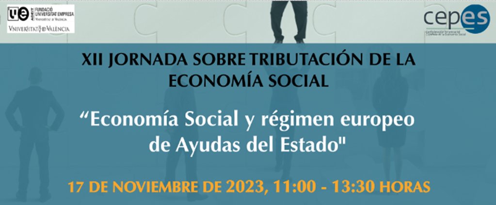 CEPES2's tweet photo. 🔵@Pilar19901, Catedrática de Derecho Financiero y tributario de la @UV_EG, participará como ponente en la Jornada '#EconomíaSocial y régimen europeo de ayudas de estado'

La experiencia de Pilar será de gran ayuda

📅17 nov ⏰11.00-13.30
💲Cuota 25€
✍🏼https://t.co/fC1Frs2Xpe https://t.co/awmRXkuObq