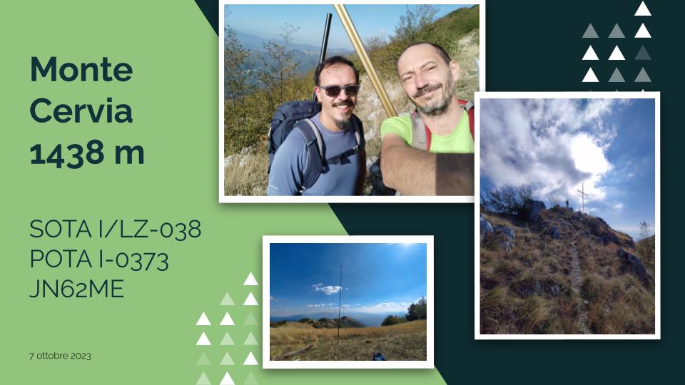 The video of last #SOTA and #POTA activation is available at youtu.be/JFomfnRiAuo

#radioamatori #radioamatoritalia #hamradio #radioamateur #ft817 #summitsontheair #sota #parksontheair #pota #qrp #qrpradio #montagna #trekking #nature