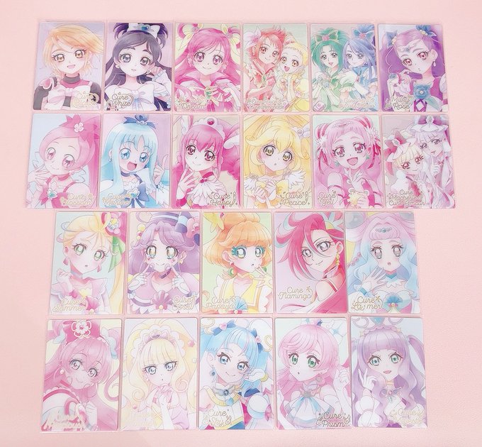 プリキュアウエハースのHR大好きすぎる🎀🫧