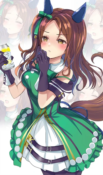 なんだこれぇ… #ウマ娘 #キングヘイロー
