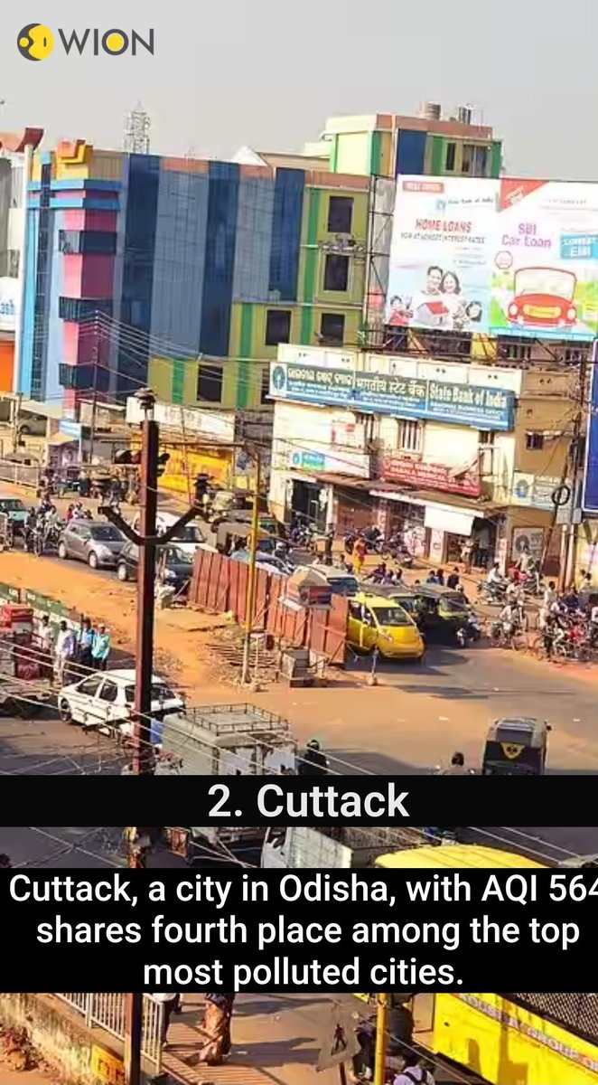 Rash_Ranjan's tweet photo. @SSingh_odisha @pavankalyan @CMO_Odisha @BiswalSouvic @iammdmoquim @chandra_sarathi
As per @WIONews CTC z d 2nd most polluted city in India,4th in World. We urge authorities 2 come up with action plans to curb air pollution otherwise this has very severe health impacts
#pollution https://t.co/r3GQbXYrWW