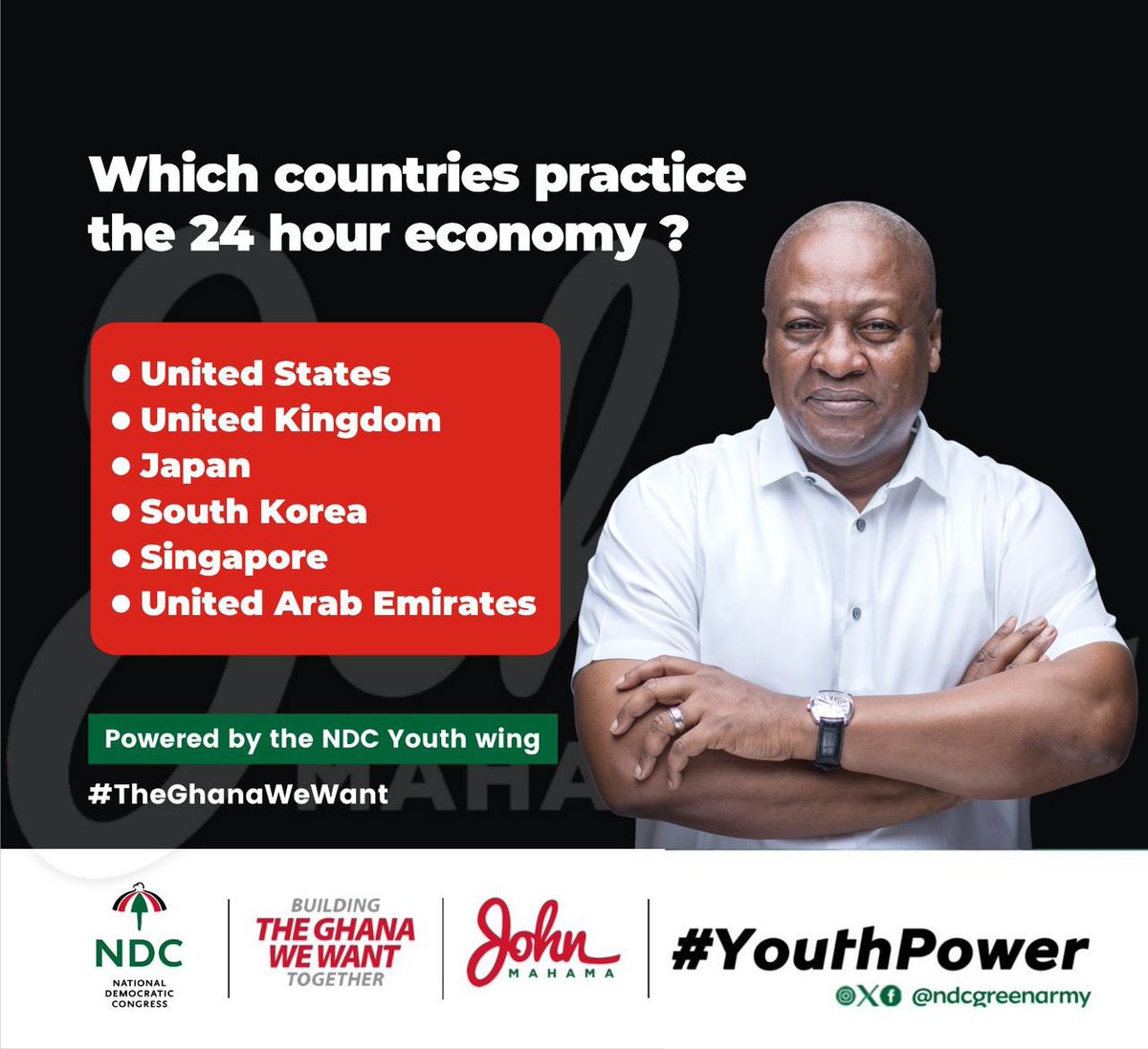 gmade442's tweet photo. During times like this, we aught to eliminate all textbook economic theories, and run a practical and dynamic economy that adopts pragmatically from functional economies #YouthPower #JM24 #TheGhanaWeWant https://t.co/bkxSGJ6E9g