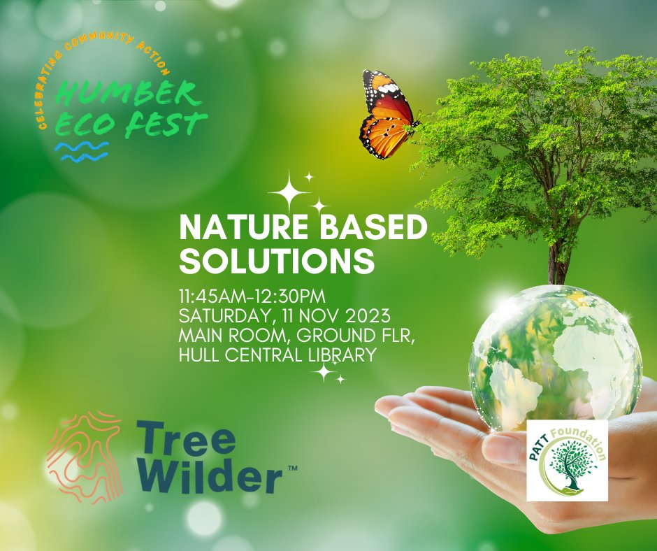 Looking forward to joining the Nature Based Solutions panel alongside the @PATT_Foundation on Saturday during @HumberEcoFest.  You can also join virtually via #EventBrite.  tinyurl.com/58anpdvu 
#HumberEcoFest #climate #forests #trees #carbonneutrality #ClimateCrisis