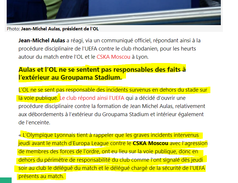 Twx404's tweet photo. @OL Ne vous trompez pas de combat.
Il faut que ça ne se reproduise plus mais n'impliquez pas le club hôte. https://t.co/0WKQCCEvwx