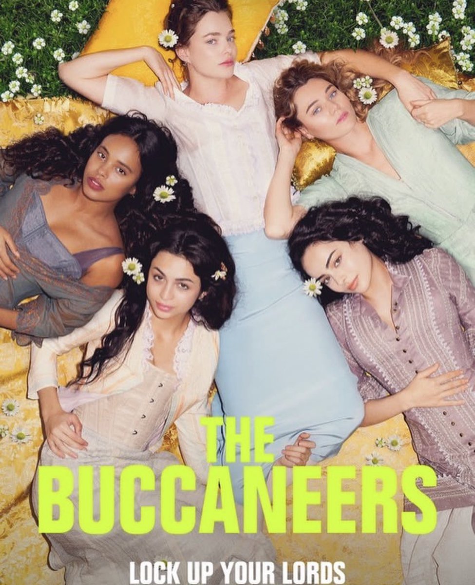 I hope The Buccaneers gets the recognition it deserves, perfect for anyone who loves Bridgerton or Jane Austen, the cast is gorgeous and the soundtrack slaps