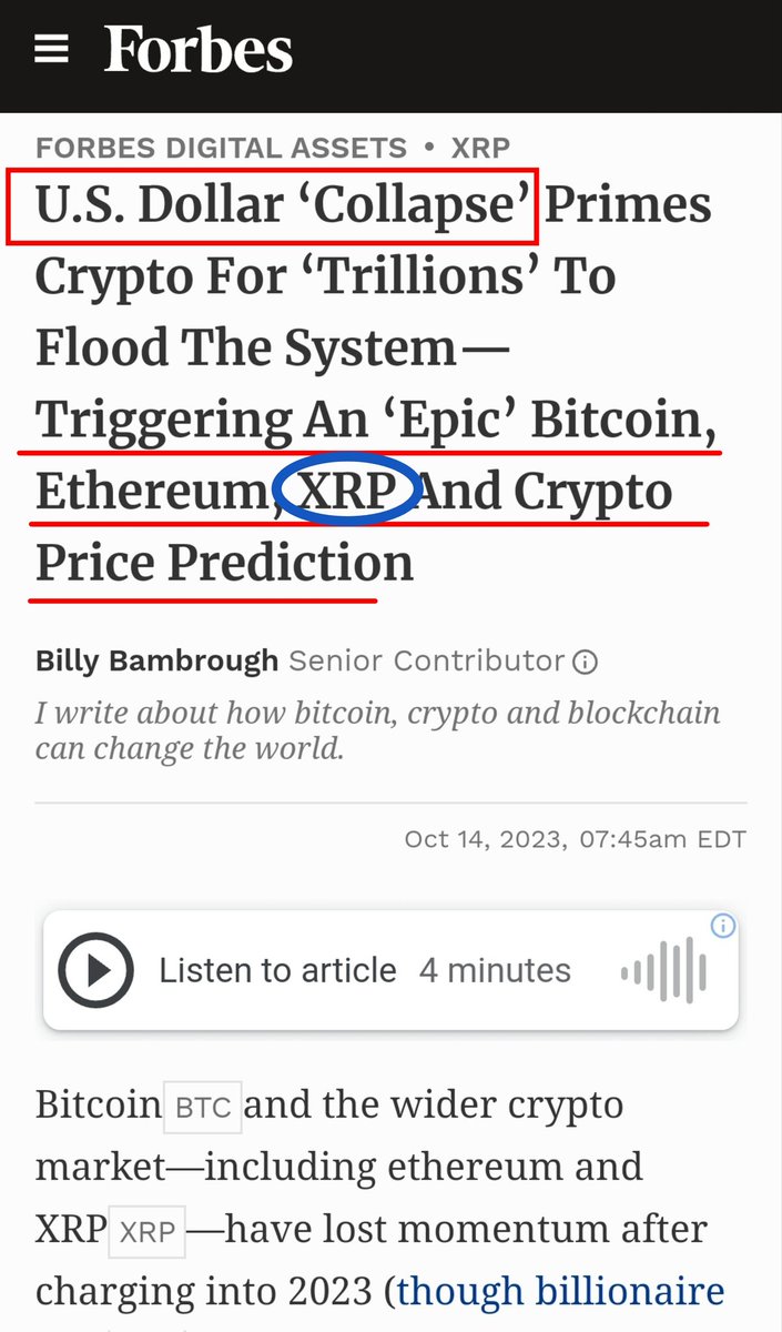 Cryptobilbuwoo0's tweet photo. #xrp #dollar #Crypto #Gold
U.S.Dollar Collapse↘️
XRP = Gold Rise↗️
It is also revealed in the chart.
♏️
🟢🟣🟡
🦅🔥
🥇
♾️
💤 https://t.co/IpIWl5s2Pq