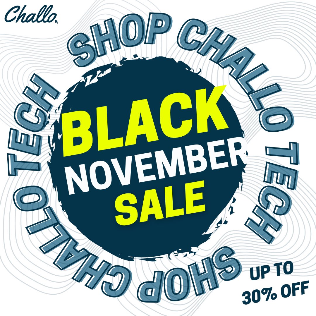 challotech's tweet photo. Unmissable Black November deals at Challo Tech! Explore now for exclusive offers 🖤📲 #ChalloTech #BlackNovemberDeals https://t.co/RruqFlhT5T