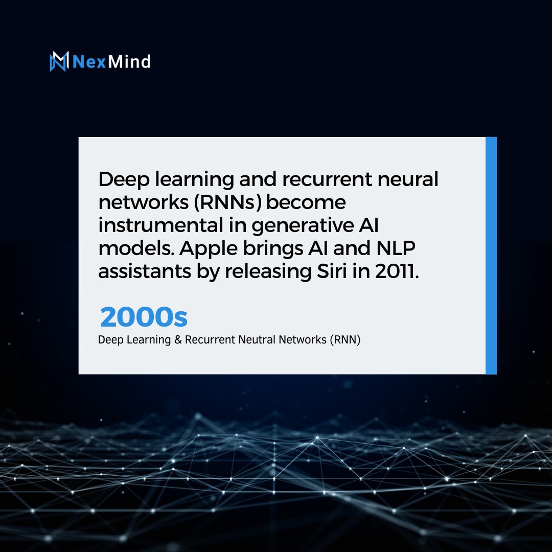 NexMind_AI's tweet photo. 📷📷 Dive into the fascinating history of Generative AI! 📷📷

Read more at: https://t.co/wbFPPA0fhO

#GenerativeAI #AIHistory #TechEvolution #contentcreator #contentmarketing #seo #seoautomation https://t.co/mTm0oavjiJ