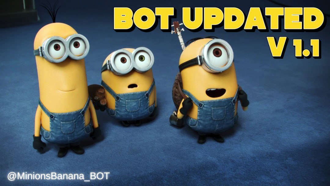 UPDATE v1.1 $BANANA

We just pushed an update on the bot to make it run faster 🍌

You can go back to the bot and /deposit or /addwallet again

🤑 Revenue share payout will happen once everyday at 12AM UTC

🔥 Burns will happen once everyday at 12PM UTC

t.me/MinionsBanana_…