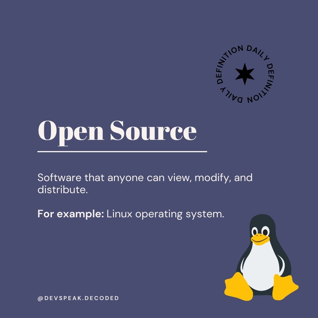BuzzwordBuster's tweet photo. What is #opensource? https://t.co/g2zWMH8HQL