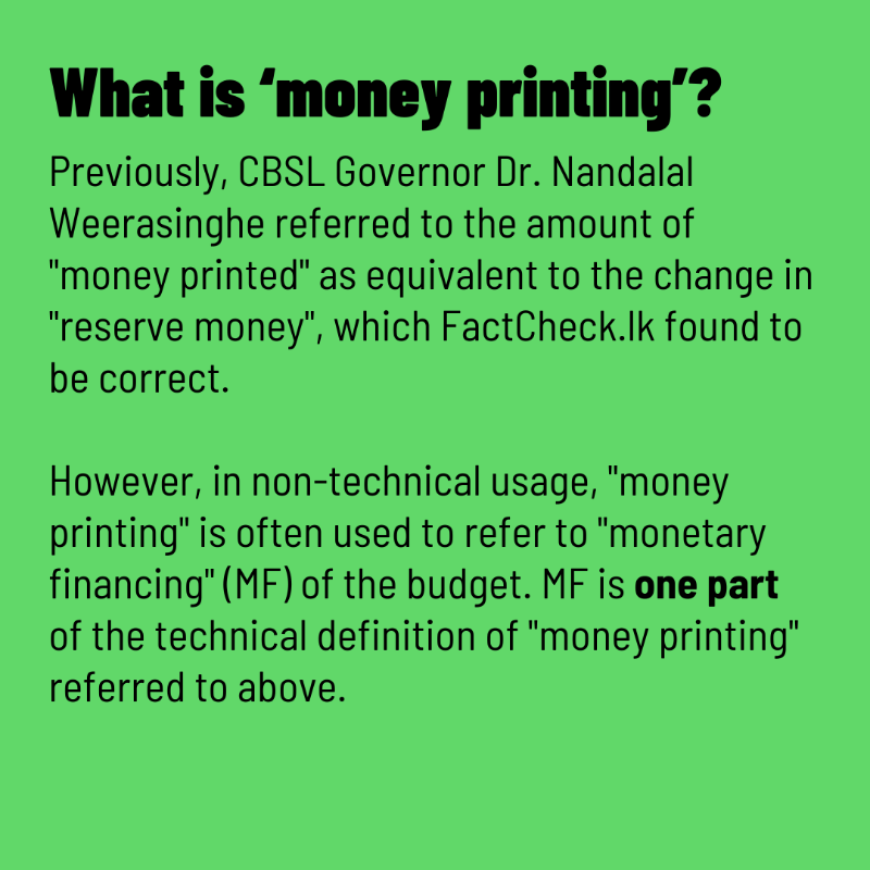 factchecklka's tweet photo. At the recent United National Party (UNP) convention, President Ranil Wickremesinghe claimed that the new Central Bank Act prevents money printing.
Swipe to find out if he's correct!
📚 Read the full fact-check at: https://t.co/fW5CRXvMV8
#FactCheckLK