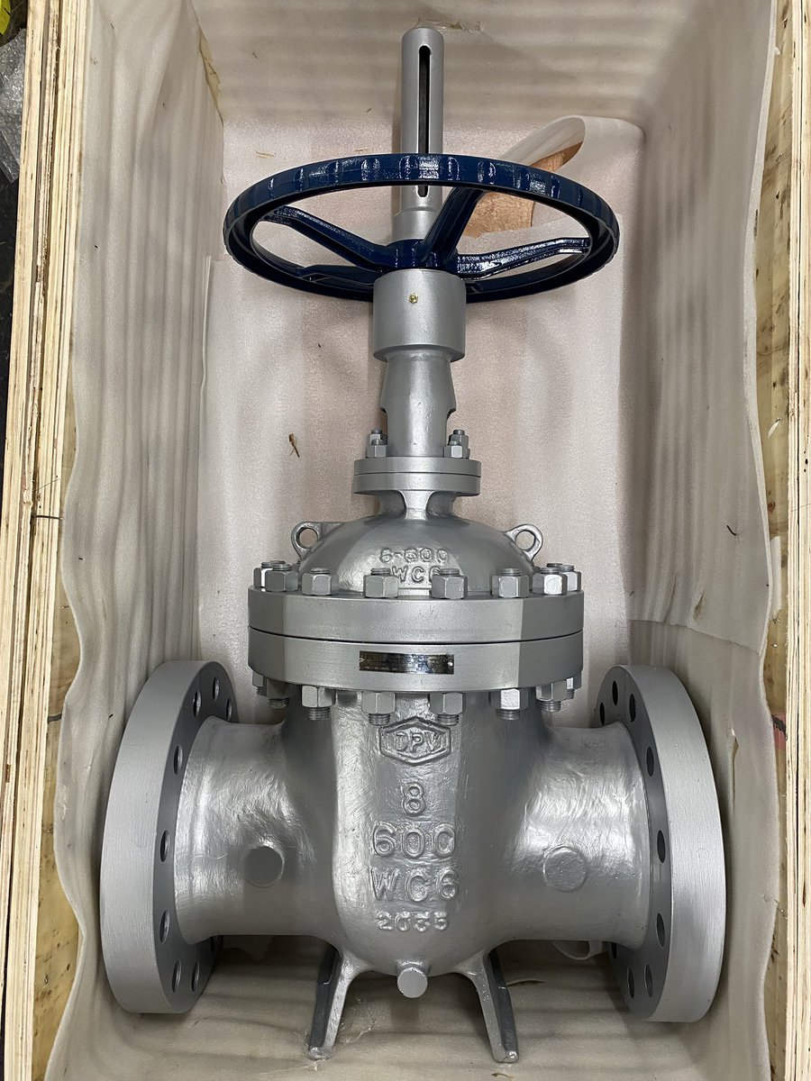 DPV_UK's tweet photo. Leaving us this week is a WC6 class 600 parallel slide Gate Valve #valves https://t.co/wFQCPAPhzI