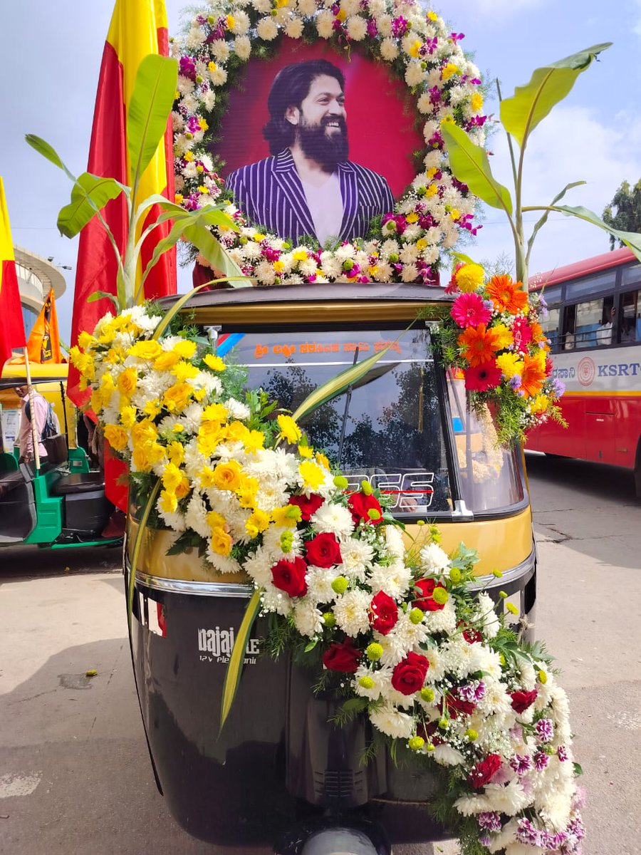 Today Chikkaballapur  ❤️ @TheNameIsYash 👑

#YashBOSS #Yash19