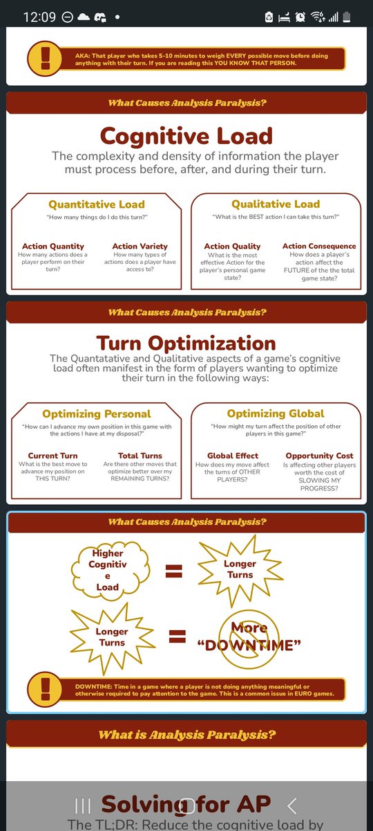 Y'all I've been surprisingly excited to be putting together this last minute lecture about #boardgame  #gamedesign  for my students this Friday.

My partner understood everything with zero education about game design. I just might be okay at this teaching thing.