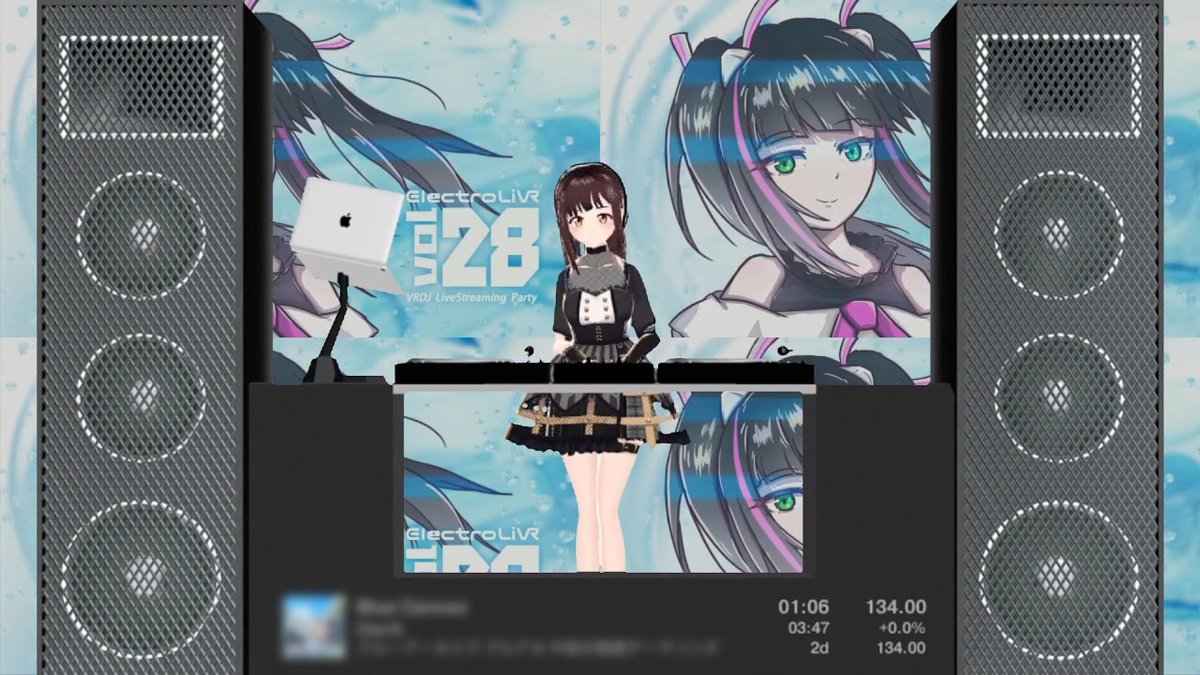electrolivr's tweet photo. 【おしらせ】
VRDJ配信イベント #れくとろ vol.29の公募締め切りは今週末11/11（土）まで！まだの方はお急ぎを～！

イベント名：ElectroLiVR vol.29
開催日：2023.11/26(sun) 15:00～21:00（予定）
募集形態：DJ / VJ / ショーケースなど
応募＆詳細：https://t.co/yfY4InzYSc https://t.co/sq9QFdBpDE