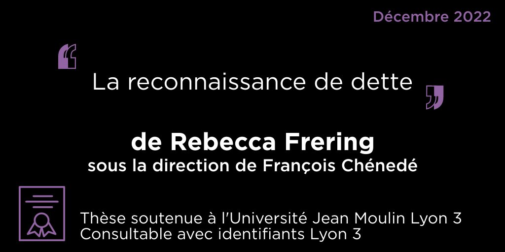 BU Lyon3 (@bulyon3) on Twitter photo #ThèseLyon3 <a href="/Droit_Lyon3/">Faculté Droit Lyon 3</a>
La thèse 🎓 en droit ⚖️ de Rebecca Frering (<a href="/RebeccaFrering/">Rebecca Frering</a>) est disponible en ligne 💻 sur authentification avec vos identifiants Lyon 3 🔐
➡️ Consultez-la ici : bit.ly/ThèseFrering #ThèseLyon3 <a href="/Droit_Lyon3/">Faculté Droit Lyon 3</a>
La thèse 🎓 en droit ⚖️ de Rebecca Frering (<a href="/RebeccaFrering/">Rebecca Frering</a>) est disponible en ligne 💻 sur authentification avec vos identifiants Lyon 3 🔐
➡️ Consultez-la ici : bit.ly/ThèseFrering