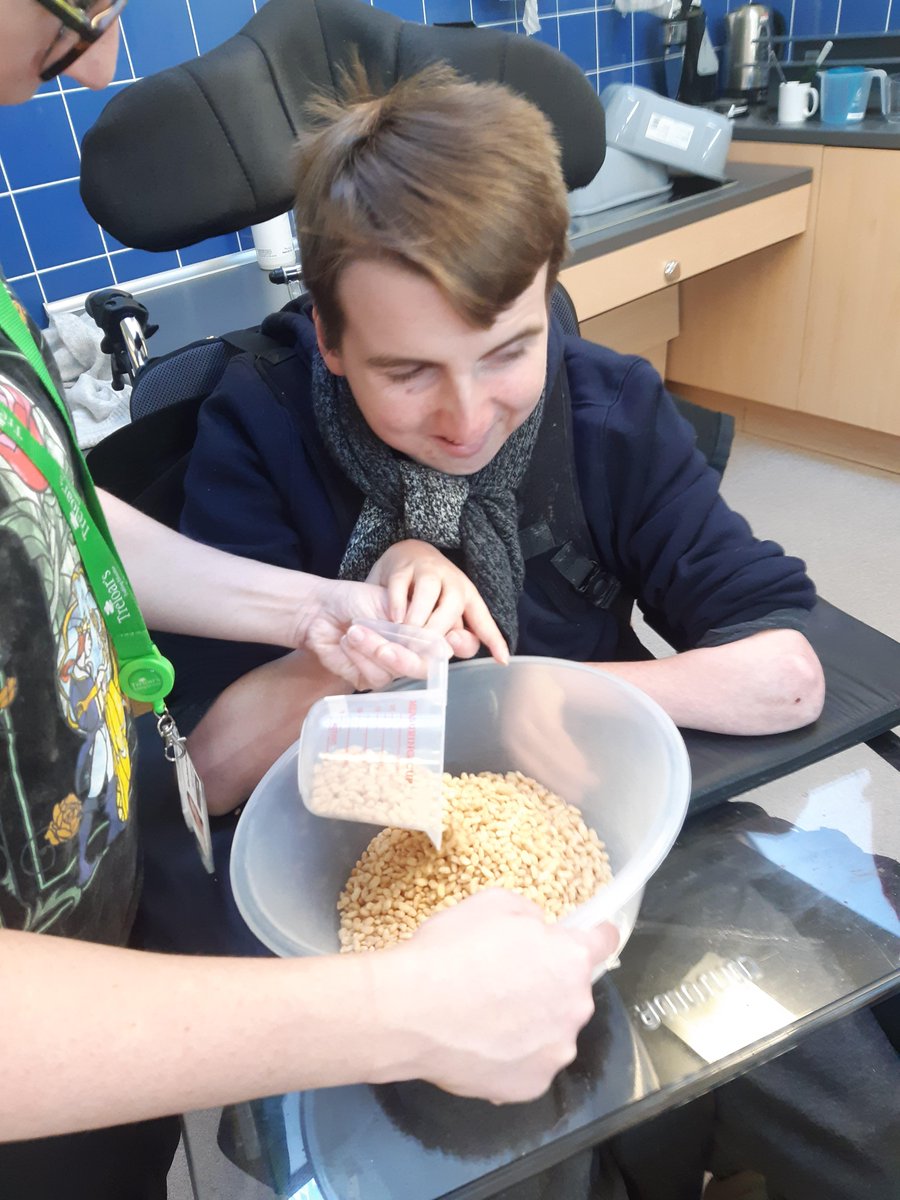 treloars's tweet image. In Occupational Therapy this week, we're celebrating the value of occupations from self-care to leisure, work and domestic tasks. Through sensory-based learning and physical assistance, students can participate in baking. #OTWeek2023 #OccupationalTherapy  #OTWeek