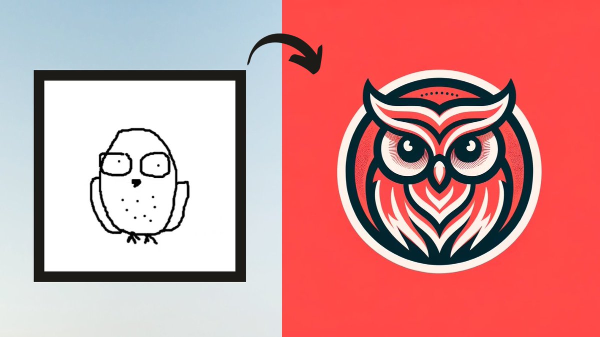 sairahul1's tweet image. THIS IS INSANE!

Just tested out OpenAI&apos;s new GPT Builder.

Created &apos;LogoGPT&apos; which turns rough sketches into professional logos.

The results? Mind-blowing.

And guess what? It took just 10 minutes to create!

Check it out here - chat.openai.com/g/g-z61XG6t54-…