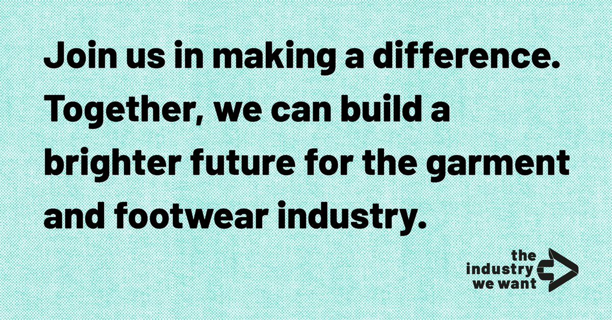 IndustryWeWant's tweet image. Committed to improving the garment and footwear sector’s  purchasing practices? The 3rd cycle of our purchasing practices metric leverages manufacturers&apos; feedback. Join us for positive change! 🚀
🔗survey.alchemer.com/s3/7511713/Bet…
#PurchasingPractices #Feedback #PositiveChange