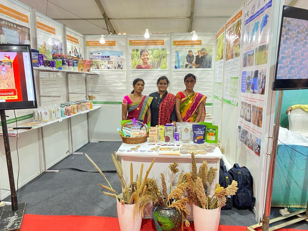 ICRISAT (@icrisat) on Twitter photo Are you at the International Convention on #Millets #ICMOdisha2023?
Visit Stall 42 to learn about ICRISAT's work in empowering self-help groups to run a millet processing unit at #Koraput and to see various millet products developed by #ICRISAT.
<a href="/IYM2023/">International Year Of Millets 2023</a> #LetsMillet #millet Are you at the International Convention on #Millets #ICMOdisha2023?
Visit Stall 42 to learn about ICRISAT's work in empowering self-help groups to run a millet processing unit at #Koraput and to see various millet products developed by #ICRISAT.
<a href="/IYM2023/">International Year Of Millets 2023</a> #LetsMillet #millet