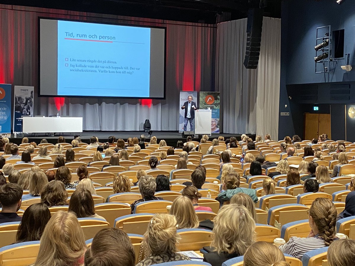 Socionomdagarnas andra dag är igång, och idag lyssnar vi till föreläsningar om psykisk ohälsa, digitalisering inom socialtjänsten, gängbekämpning, hjärnsmarthet &amp; motivation och många fler! #socionomdagarna #socialtarbete