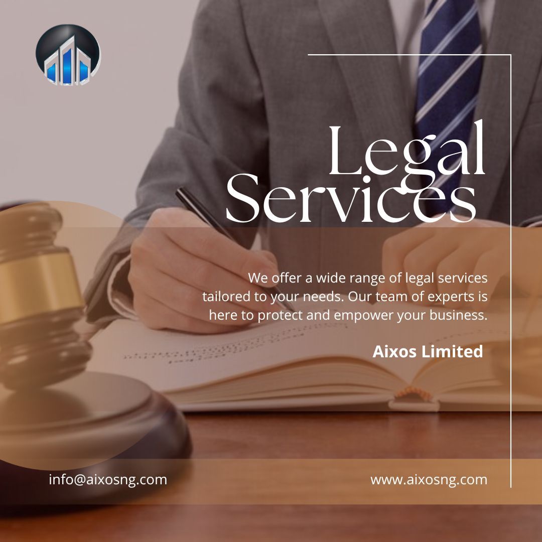 Aixos3's tweet image. Need guidance for your business? Aixos Limited offers a wide range of legal services tailored to your needs. Our team of experts is here to protect and empower your business. Your success is our mission.  

#LegalServices 
#AixosLegal 
#YourProtection