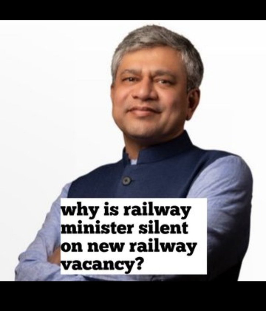 Dheerajmonga786's tweet photo. Even after thousands of posts are vacant in Railways, Railway Board is not recruiting. If recruitment in Railways had been done on time, perhaps we would not have had to face such accidents.

#Railway_New_Vacancy https://t.co/4oRLMpHkVM