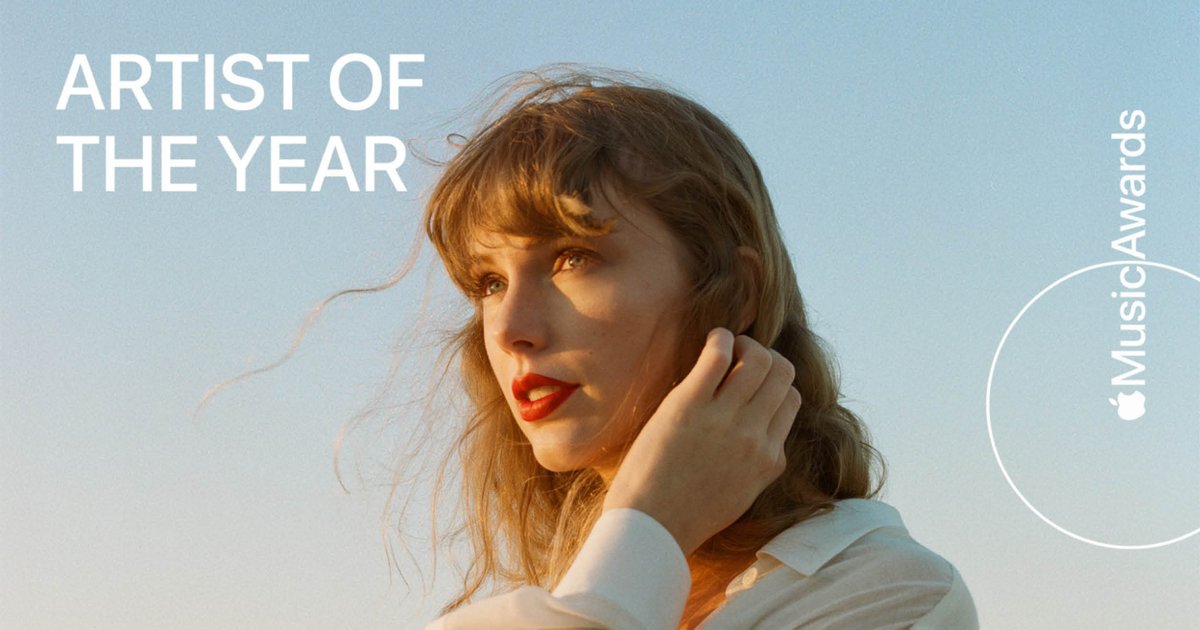 iSquareSA's tweet photo. Μετά από ένα απίστευτο 2023, η Taylor Swift ανακηρύσσεται Artist of the Year στο Apple Music! 🎶 Μόνο στους πρώτους 10 μήνες, 65 από τα τραγούδια της κυριάρχησαν καθημερινά στo Τοπ 100 του Apple Music. Κανείς άλλος δεν έχει καταφέρει κάτι τέτοιο! 🌎🎤 #TaylorSwift #AppleMusic https://t.co/9horjZL0hp