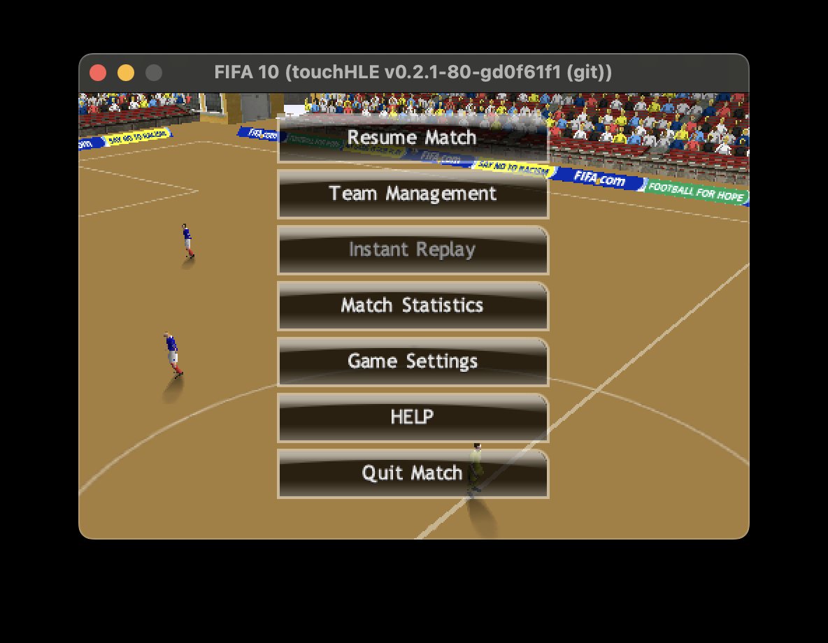 ciciplusplus's tweet image. FIFA is back in town!
#touchHLE #ciciplusplus