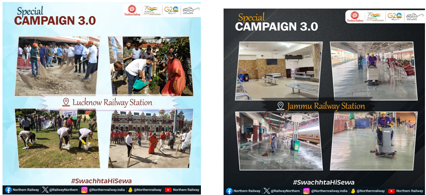 pibchennai's tweet image. . @RailMinIndia successfully implements #SpecialCampaign3.0  

➡️11.80 lakh sq. feet of space freed up &amp;amp; revenue of Rs. 224.95 Crores (approx.) generated  

➡️More than 2.88 lakhs Public Grievances resolved during the campaign  

Read: pib.gov.in/PressReleseDet…