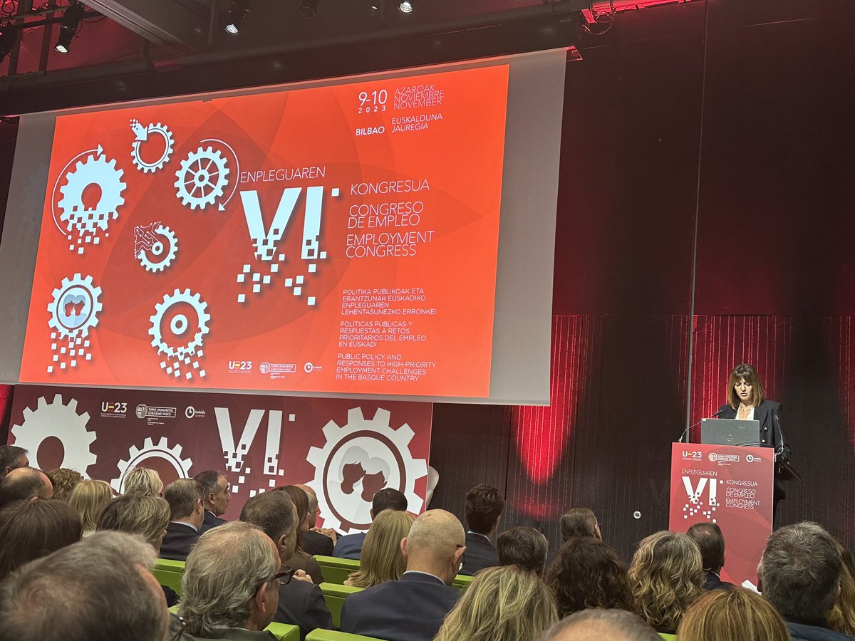 MtzGra's tweet photo. VI Congreso de Empleo, centrado en las políticas públicas y respuesta a retos prioritarios del empleo en Euskadi
@LanDpto @lanbideejgv https://t.co/oYf97BtZ7c