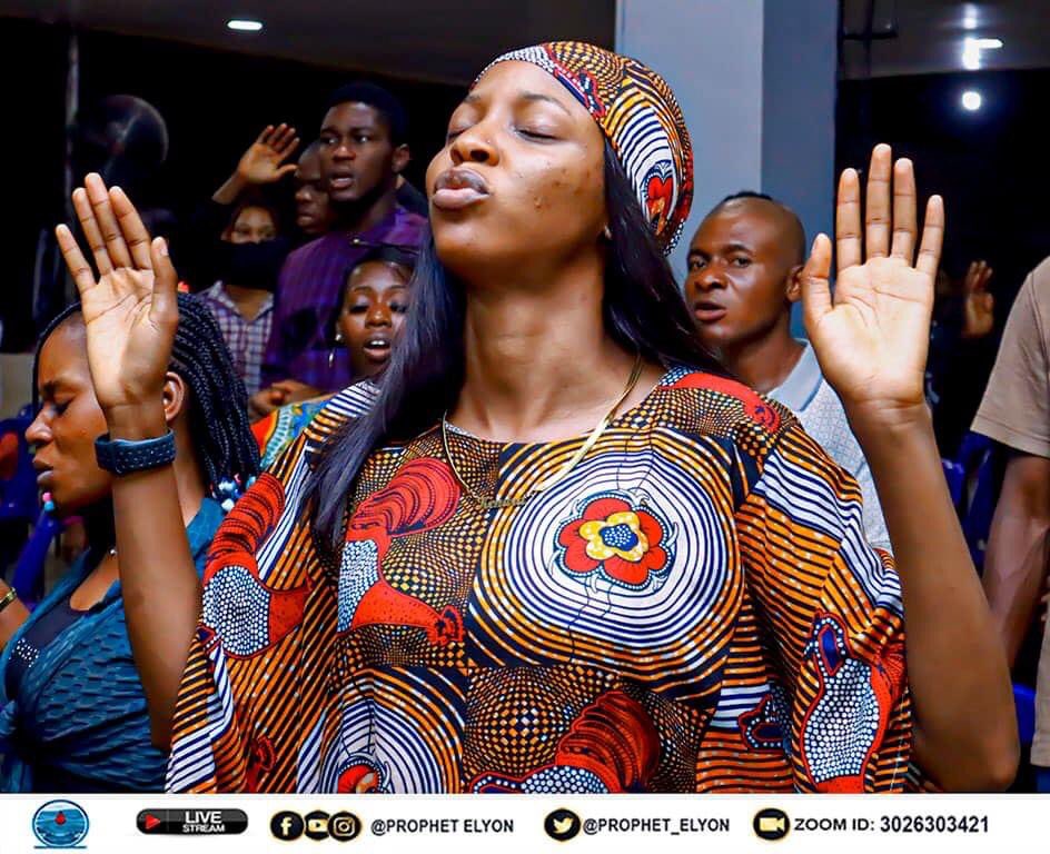 prophet_elyon's tweet photo. A beautiful worship session with Prophet Elyon.

I WILL BLESS THE LORD 
WITH ALL MY HEART...

Thank you Jesus..
We adore..

#ELOHIMCGCC 
#PROPHETELYON
#TUESDAYSERVICEUPDATE
#7THNOV,2023. https://t.co/x0tEUC6j5l