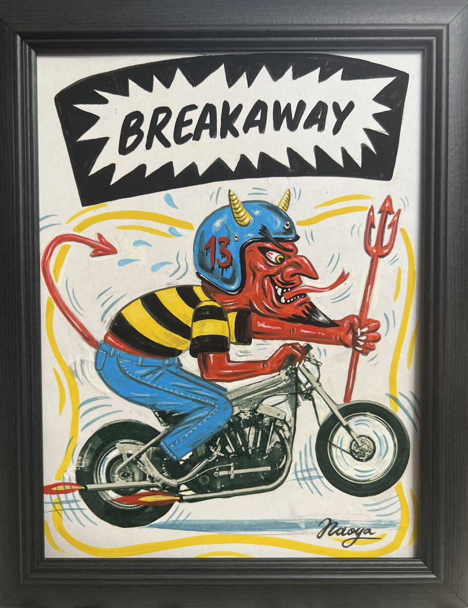 bobbysbar708's tweet image. 今年のホットロッドカスタムショーでは数点ですが、出展致しますー！
遊びに来られる方は是非ブースに寄って下さいね😗

#naoyamuga #devilart #painting #lowbrowart #hotrodcustomshow