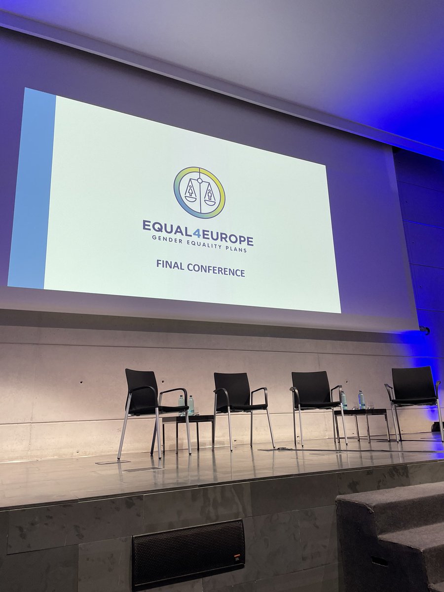 And we are on! The final conference for #Equal4Europe is about to start.  <a href="/INSEAD/">INSEAD</a>