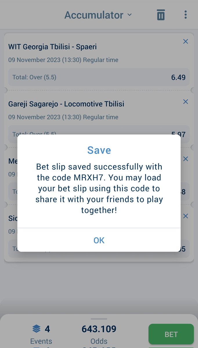 BETTING_MAFIA's tweet photo. VERY WELL ANALYSED 650 ODDS
 
  Global betting code👉 MRXH7

Place your bet on 1xbet
Register now
👇
https://t.co/NjvfRR6oOb
👆👆
Use the promocode MAFIA2023 to get 300% welcome bonus on your 1st Deposit. Eg you deposit 5k you get 15k bonus.😍 https://t.co/bAspOW6824