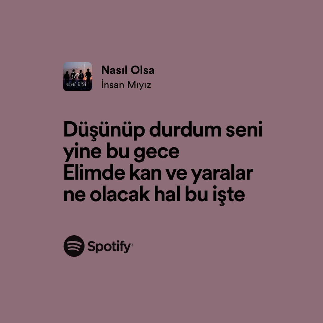 song of the day.

<a href="/insanmiyizoffcl/">insanmiyizofficial</a> | nasıl olsa