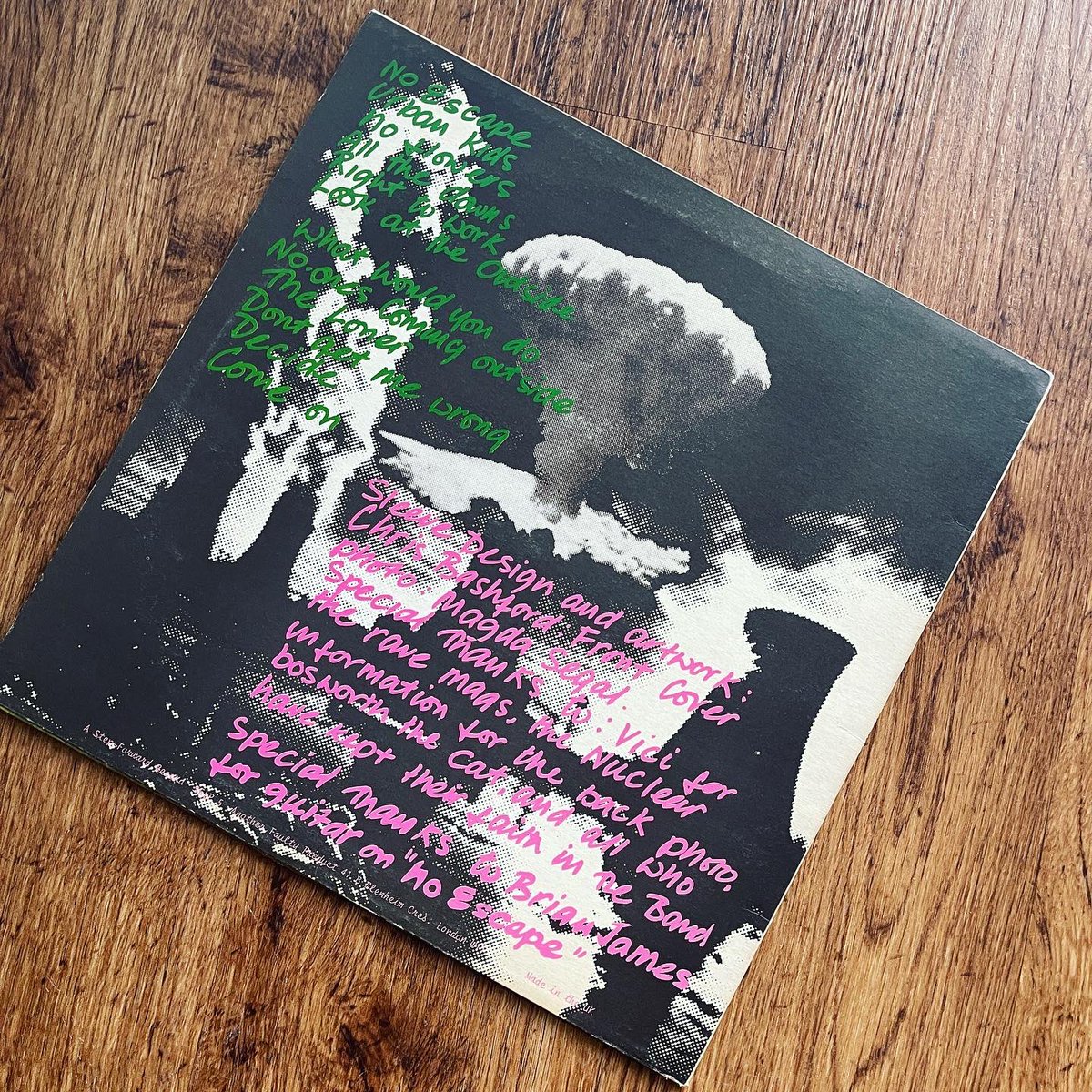 Alternative Hits from ‘81 #chelsea #vinylcollection #punkvinyl