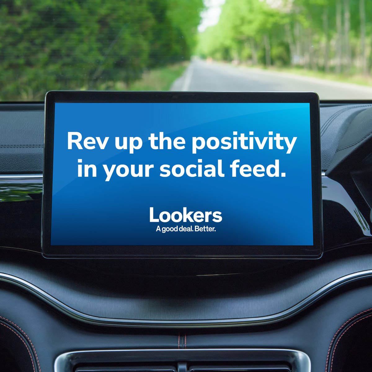Spread kindness on social media! Today is #SocialMediaKindnessDay, a day dedicated to promoting positivity, empathy, and kindness in the digital world. Let's make social media a kinder place for everyone 💙 #ChooseLookers
