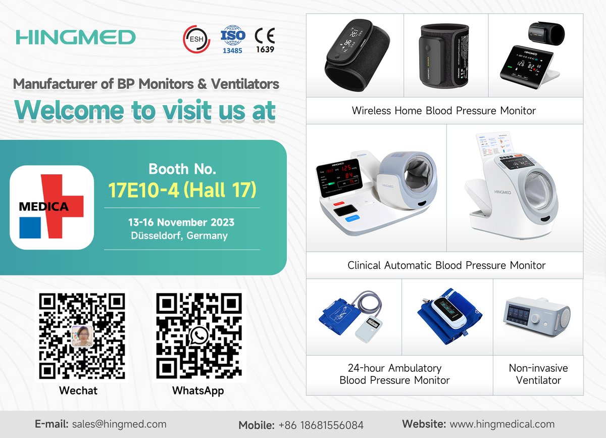 Automatic blood pressure monitor - DBP-01P - Shenzhen Hingmed