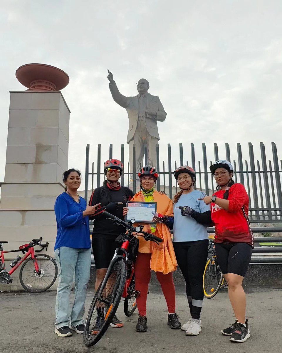 HydcyclingRev's tweet photo. #HyderabadcyclingRevolution
@ECISVEEP Voter awareness campaign
#TelanganaCyclingTour
#CyclingToVote
#PedalToVote
#WalkToVote
Thanks to Shri Vikas Raj IAS @CEO_Telangana
Thanks Team for completion of Telangana cycling tour 800 KM
#ivoteforsure
#SVEEP
#CEOTelangana @sselvan https://t.co/FzN0g1HOnL
