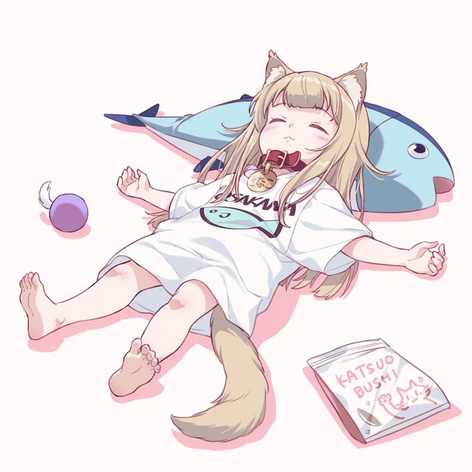 スヤー #うちのねこが女の子でかわいい