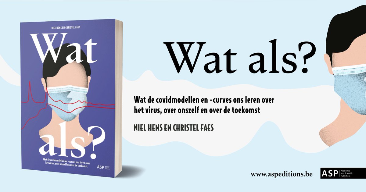 📣LAST CALL: boekvoorstelling 'Wat als?' Auteurs Niel Hens en Christel Faes over de rol van covidmodellen, met een blik op de toekomst. Wees er snel bij! Wanneer? 9/11 om 18u00 Waar? Refugehuis, Maastrichterstraat 100, Hasselt Inschrijven tinyurl.com/56m9thfx #booklaunch