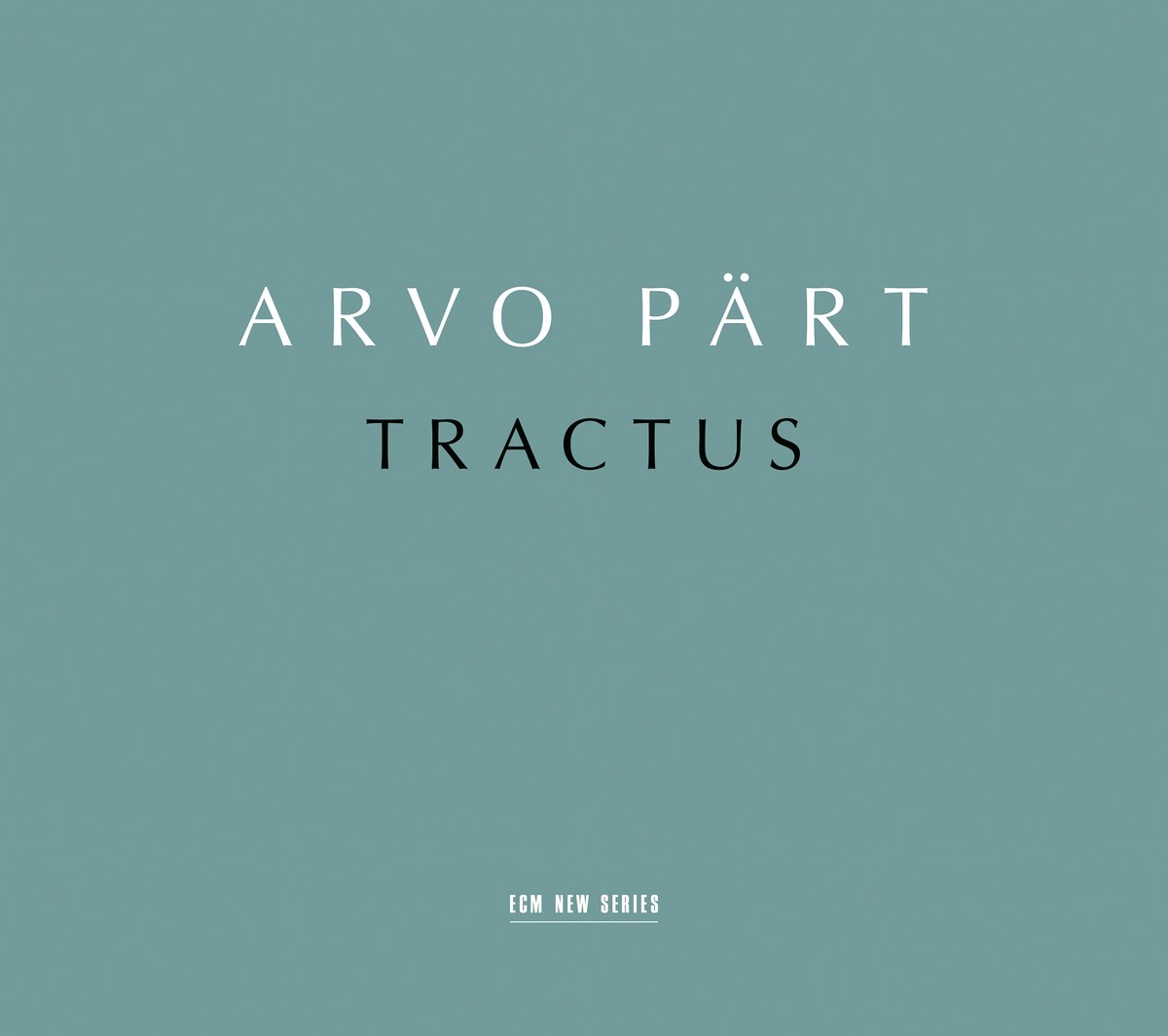 ECMRecords's tweet image. ++ NEW RELEASE ++

Arvo Pärt - TRACTUS is now available on CD, download and streaming. (2-LP Vinyl: 01/24)
Order and listen here: ECM.lnk.to/Tractus

@ArvoPartCentre