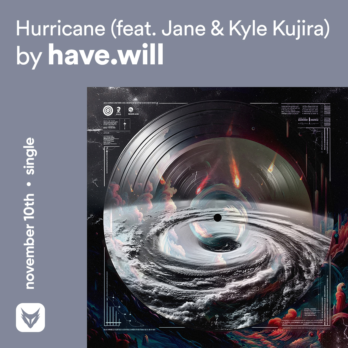 FOXCOREisdead's tweet photo. // Friday singles, Pt. II.I: November 10th
@sinkwithmeband — Bathed in Sin
@celldweller & @thebrowningband — Switchback
#havewill — Hurricane (feat. #Jane of #GHOSTAGE & @kylekujira of #WithoutMe) (#ThirtySecondstoMars Cover) https://t.co/dwXBQjaOhB
