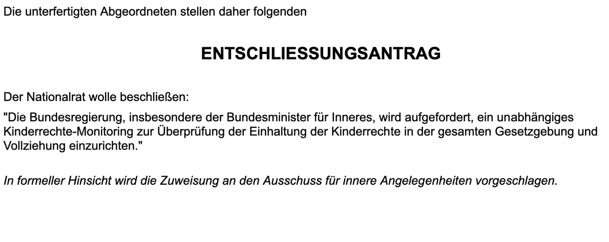 Tina, Husein, wohl bald Jaba. 
Das BMI verletzt durch Abschiebungen weiterhin Kinderrechte, weil z.B Anhörung im Verfahren unterlassen wird. 
Wir beantragten heute im Ausschuss vehement  Kinderrechte-Monitoring. Wie vor zwei Jahren die Kindeswohlkommission.  
Vertagt durch Grüne.