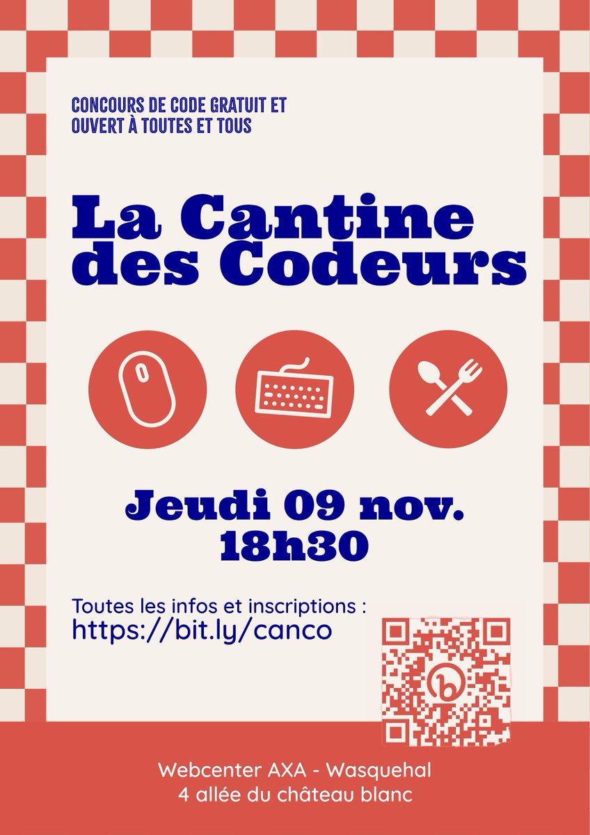 Après des mois de préparation, ce soir c'est la première édition de la #CantineDesCodeurs ! cc <a href="/AXAJobs_fr/">AXA Jobs France</a>