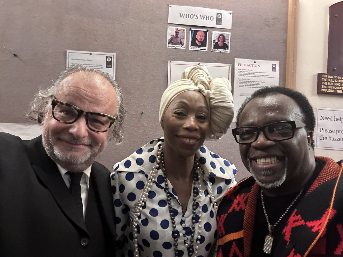 Absolute joy. Gospel and blues with Sarah Brown <a href="/UnionChapelUK/">Union Chapel London</a> #London #drummer