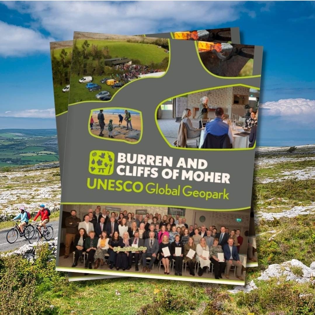 Burren and Cliffs of Moher 
This 26-page brochure gives some deep insights into the Burren and Cliffs of Moher UNESCO Global Geopark. 
yumpu.com/en/document/re…
# The Burren and Cliffs of Moher UNESCO Global Geopark