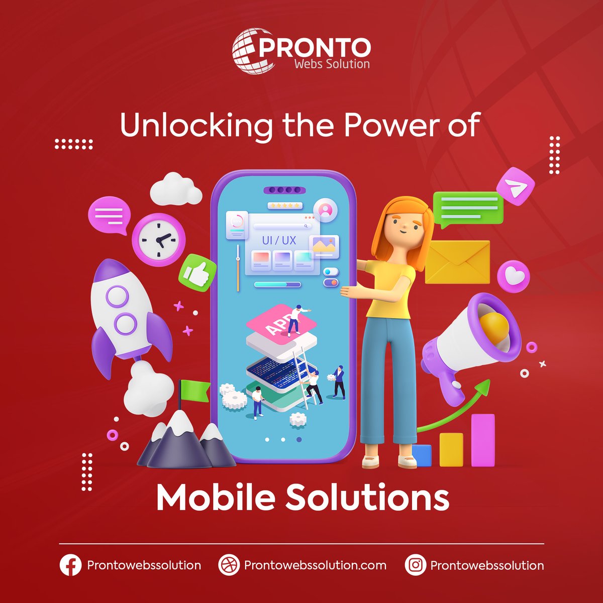 PWebsSolution's tweet image. Bringing Your App Ideas to Life. Elevating Your Business with Expert Mobile App Development. Let&apos;s Create Digital Excellence Together! prontowbssolution.com

#MobileAppDevelopment #AppDevelopment #ProntoWebsSolution